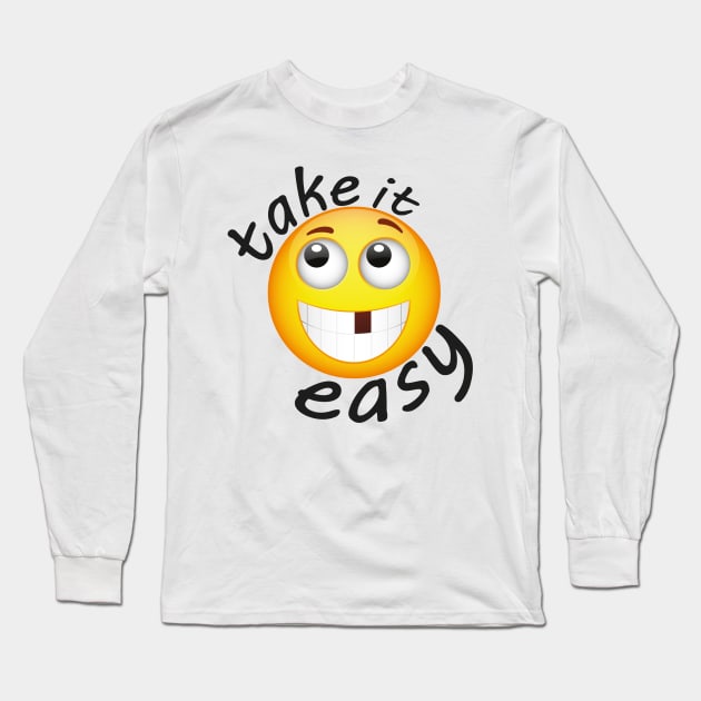 Take it easy Long Sleeve T-Shirt by GNDesign